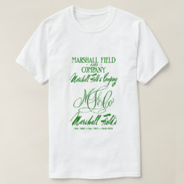 Marshall Field's 4 logo's T-shirt