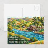 Marshall Gold Discovery State Historic Park Briefkaart (Voorkant / Achterkant)
