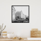 Marshall House in Alexandrië, VA 1865 Poster (Keuken)