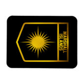 Marshall Islands Emblem Magneet (Horizontaal)