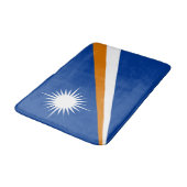 Marshall Islands Flag Badmat (Gekanteld)