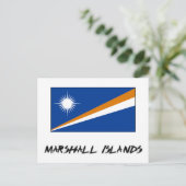 Marshall Islands Flag Briefkaart (Staand voorkant)