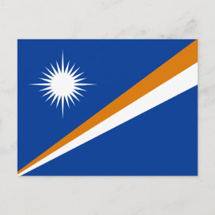 Marshall Islands Flag Briefkaart