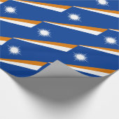 Marshall Islands Flag Cadeaupapier (Hoek)