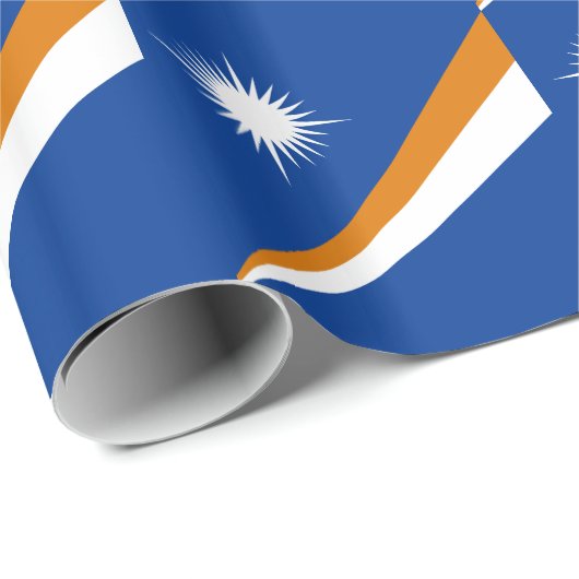 Marshall Islands Flag Cadeaupapier (Rol Hoek)