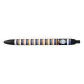 Marshall Islands Flag Cute Patriotic Zwarte Inkt Pen (Voorkant)
