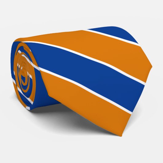 Marshall Islands Flag Elegant Patriotic Stropdas (Opgerold)