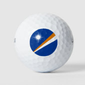 Marshall Islands Flag Golfballen (Voorkant)