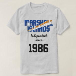 Marshall Islands Flag Independence Celebration T-shirt