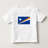Marshall Islands Flag Kinder Shirts (Voorkant)