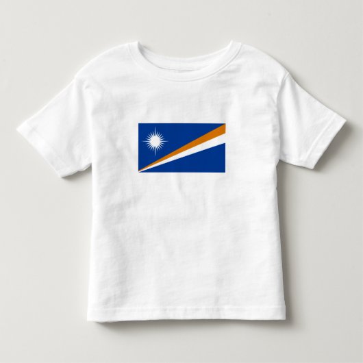 Marshall Islands Flag Kinder Shirts (Voorkant)