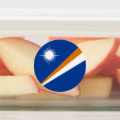 Marshall Islands Flag Labels (Aangebracht)