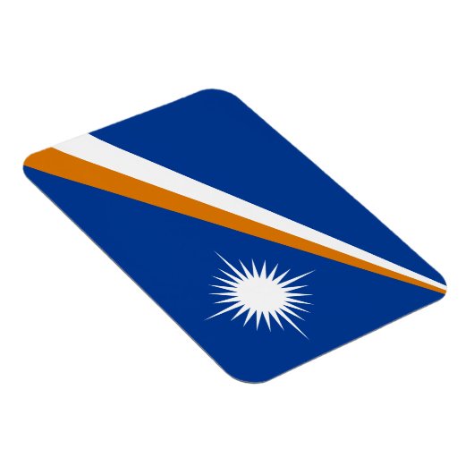 Marshall Islands Flag Magneet (Rechterzijde)