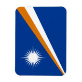 Marshall Islands Flag Magneet (Verticaal)