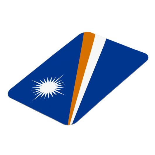 Marshall Islands Flag Magneet (Linkerzijde)