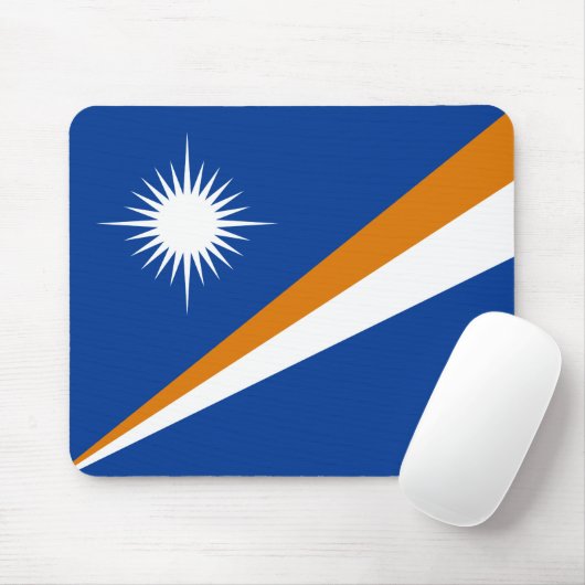 Marshall Islands Flag Muismat (Met muis)