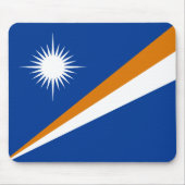 Marshall Islands Flag Muismat (Voorkant)