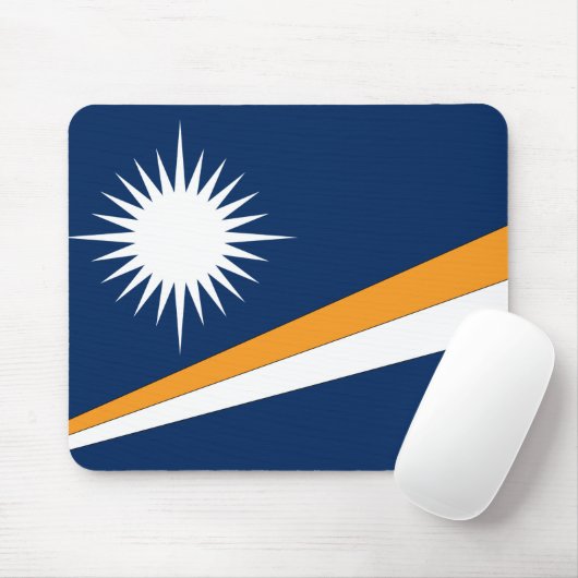 Marshall Islands Flag Muismat (Met muis)