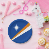 Marshall Islands Flag Papieren Bordje (Feest)