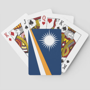 Marshall Islands Flag Pokerkaarten