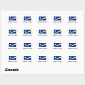 Marshall Islands Flag Ronde Sticker (Vel)