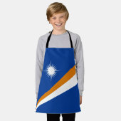 Marshall Islands Flag Schort (Gedragen)