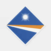 Marshall Islands Flag Servet (Hoek)