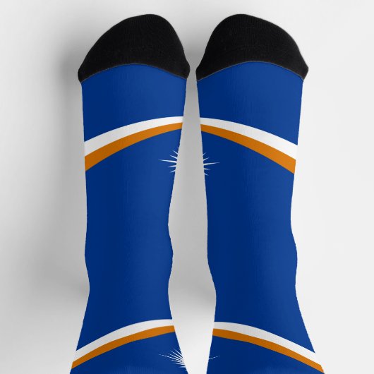 Marshall Islands Flag Sokken (Top)