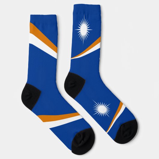 Marshall Islands Flag Sokken (Rechts)