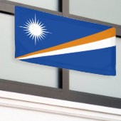 Marshall Islands Flag Spandoek (Buitenkant Gebouw)