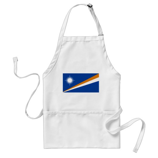 Marshall Islands Flag Standaard Schort (Voorkant)
