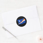 Marshall Islands Flag Sticker (Envelop)