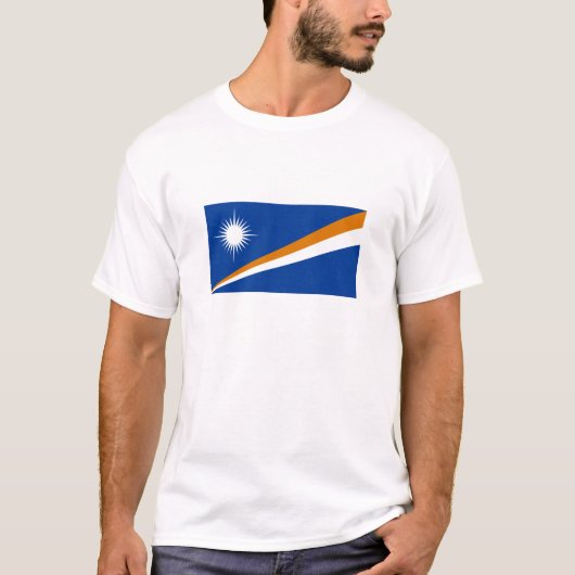 Marshall Islands Flag T-shirt (Voorkant)