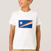 Marshall Islands Flag T-shirt (Voorkant)