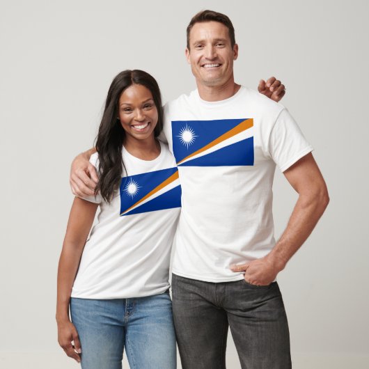 Marshall Islands Flag T-shirt (Unisex)