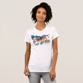 Marshall Islands Flag T-shirt (Voorkant volledig)