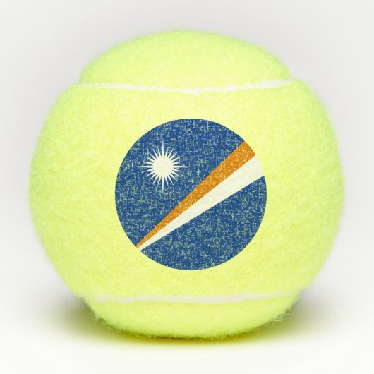 Marshall Islands Flag Tennisballen (Voorkant)