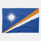 Marshall Islands Flag Theedoek (Horizontaal)