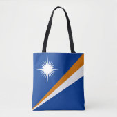 Marshall Islands Flag Tote Bag (Voorkant)