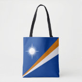 Marshall Islands Flag Tote Bag (Voorkant)