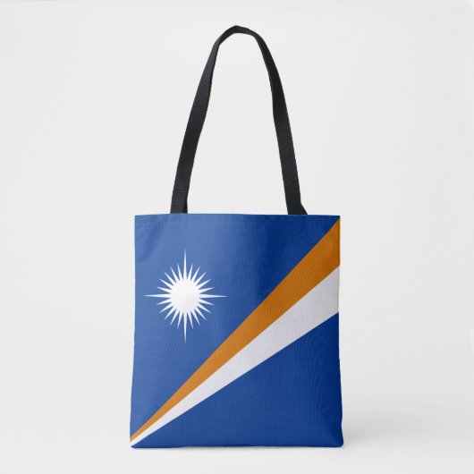 Marshall Islands Flag Tote Bag (Voorkant)