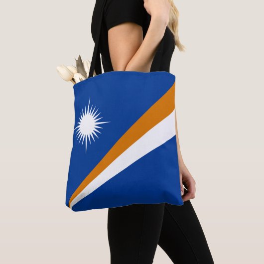 Marshall Islands Flag Tote Bag (Dichtbij)