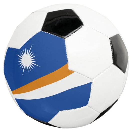 Marshall Islands Flag Voetbal (Drie kwart)