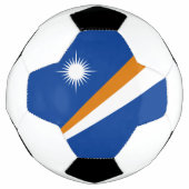 Marshall Islands Flag Voetbal (Voorkant)