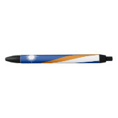 Marshall Islands Flag Zwarte Inkt Pen (Voorkant)