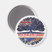 Marshall Islands Islander Nieuw-Zeeland Magneet (Voorkant / Achterkant)