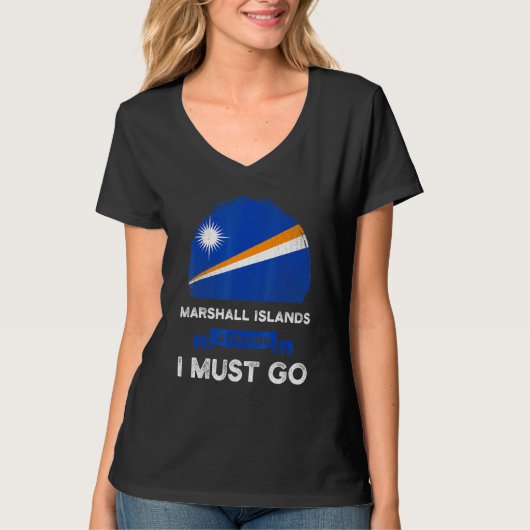 Marshall Islands roept me op tot Marshallese T-shirt (Voorkant)