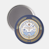 Marshall Islands Seal Magneet (Voorkant / Achterkant)