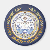 Marshall Islands Seal Magneet (Voorkant)