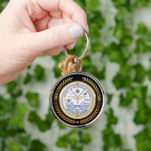 Marshall Islands Seal Sleutelhanger (Hand)